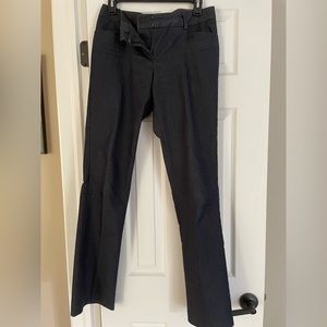 Express Columnist Barely Boot dress pant. Dark navy. Size 4R. Like new.